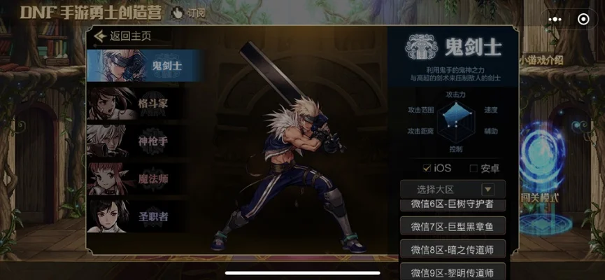 dnf手游都有哪个服-DNF手游服务器分布攻略