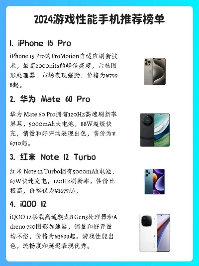 游戏手机排行榜前五位-游戏手机引领旅行新风尚
